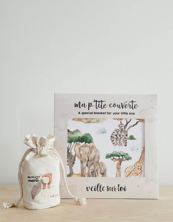 VEILLE SUR TOI MA TRÈS P'TITE COUVERTE - AU COEUR DE LA SAVANE - MINI