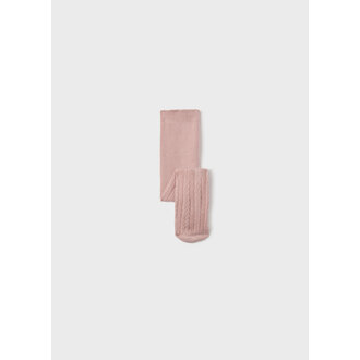 COLLANTS À MOTIFS DE TRICOT - ROSE