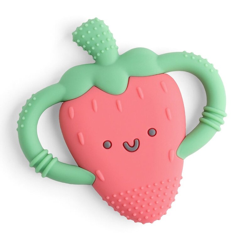 ITZY RITZY JOUET DE DENTITION CHEW CREW - FRAISES