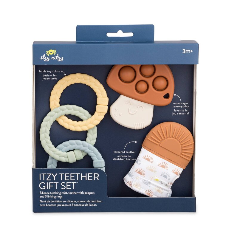 ITZY RITZY ENSEMBLE DE JOUETS DE DENTITION ITZY TEETHER