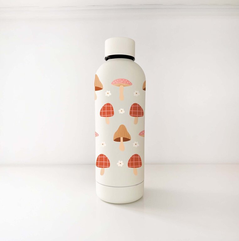 MÖMY BOUTEILLE ISOTHERME 17 OZ CRÈME - FORÊT ENCHANTÉE