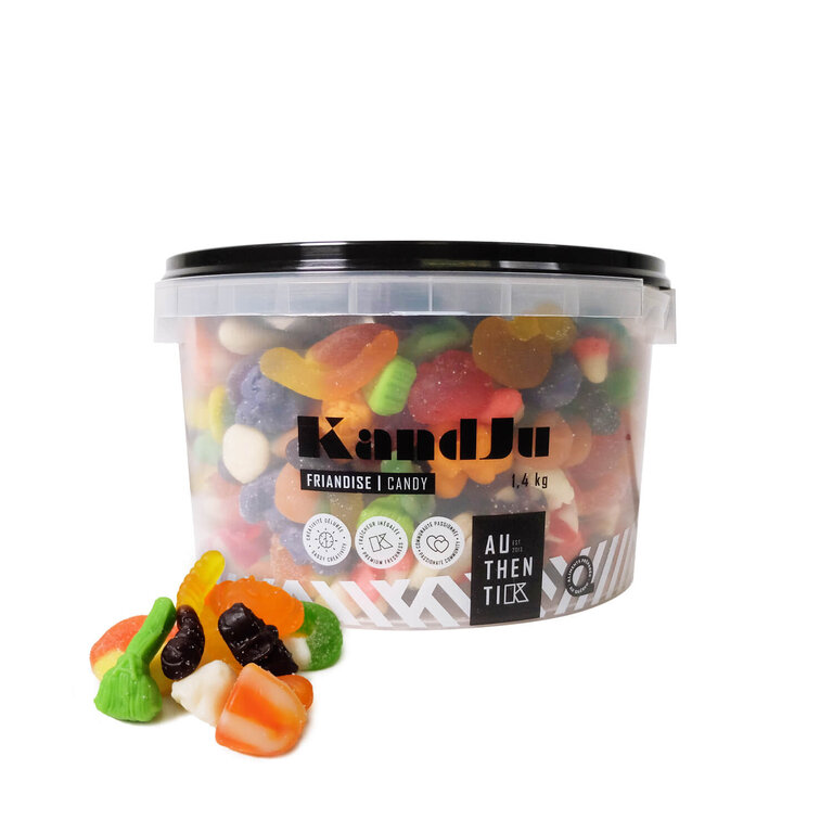 KANDJU GRAND SEAU MÉLANGE HALLOWEEN - 1,4kg