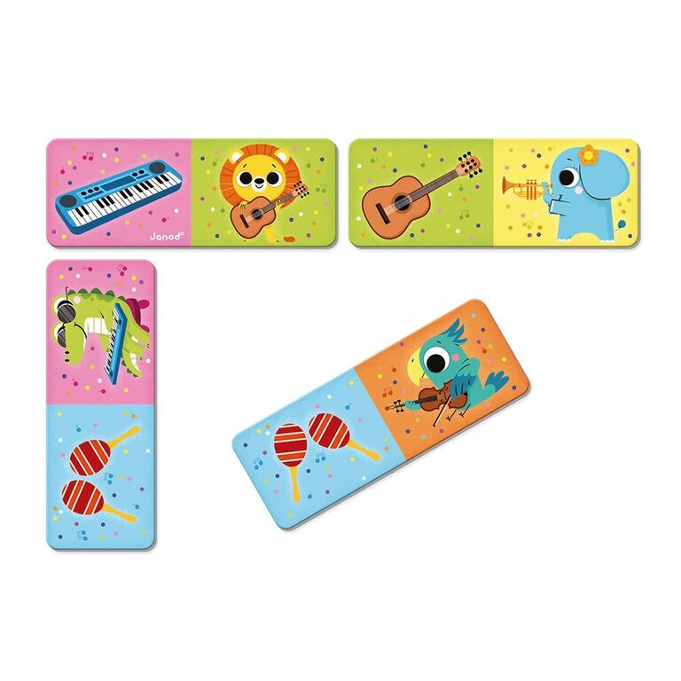 JANOD JEU DE DOMINO - INSTRUMENTS DE MUSIQUE