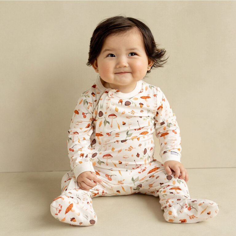 COCCOLI PYJAMA À PATTES EN MODAL - CHAMPIGNONS