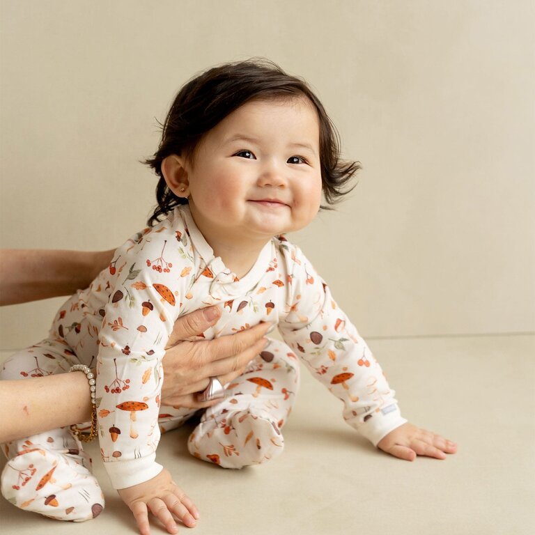 COCCOLI PYJAMA À PATTES EN MODAL - CHAMPIGNONS