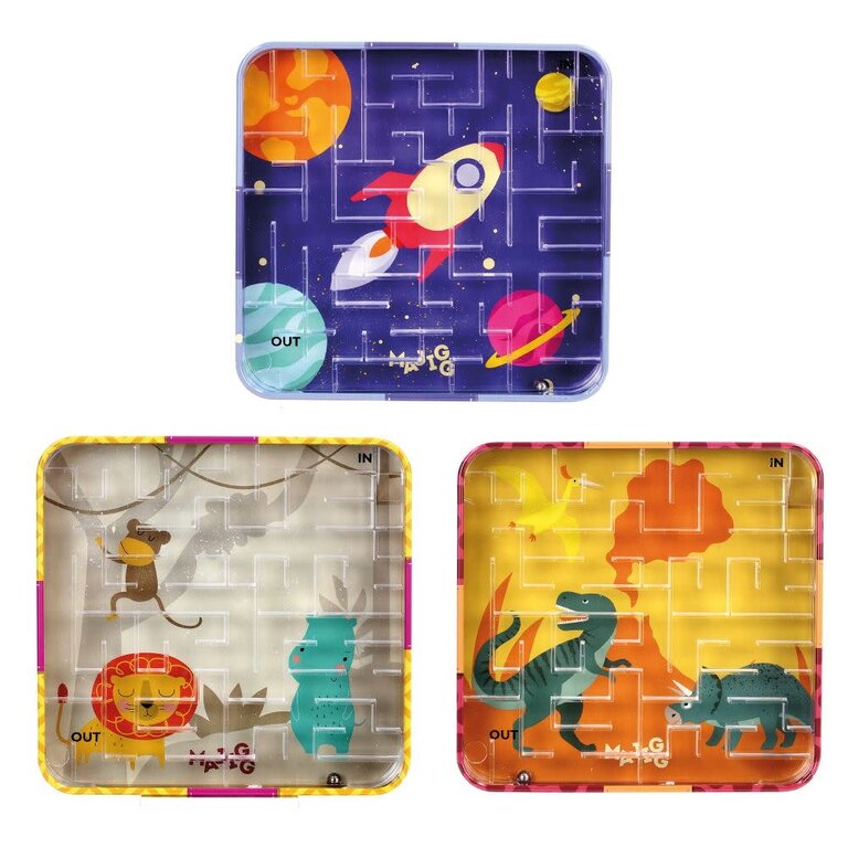 L'ATELIER FÊTE LABYRINTHE DE POCHE EN MÉTAL