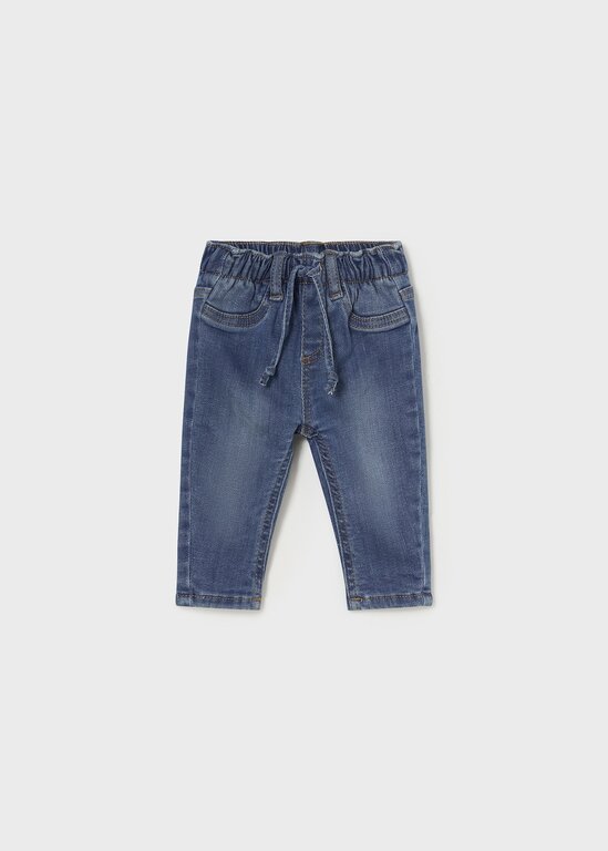 PANTALON JEAN BASIC - BLEU