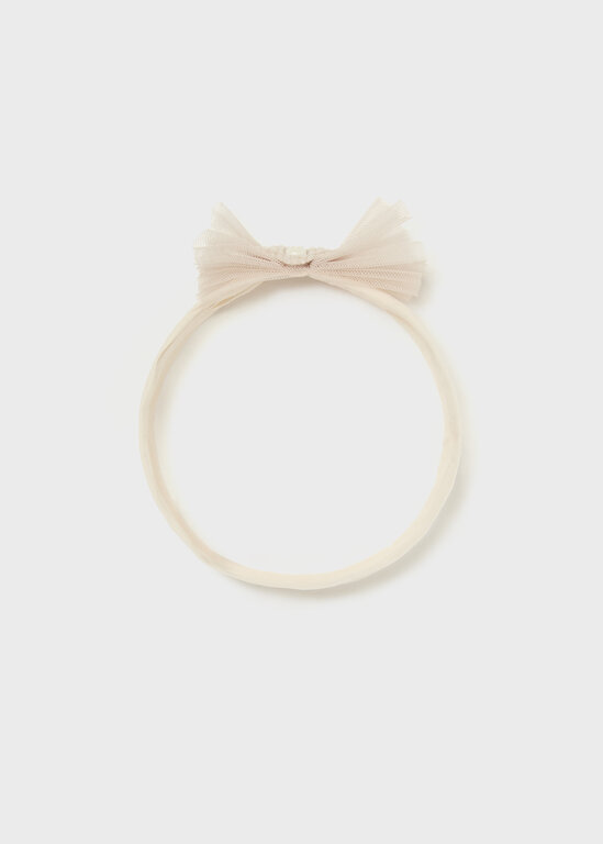 MAYORAL BANDEAU ÉTOILÉ EN TULLE - POIS CHICHE