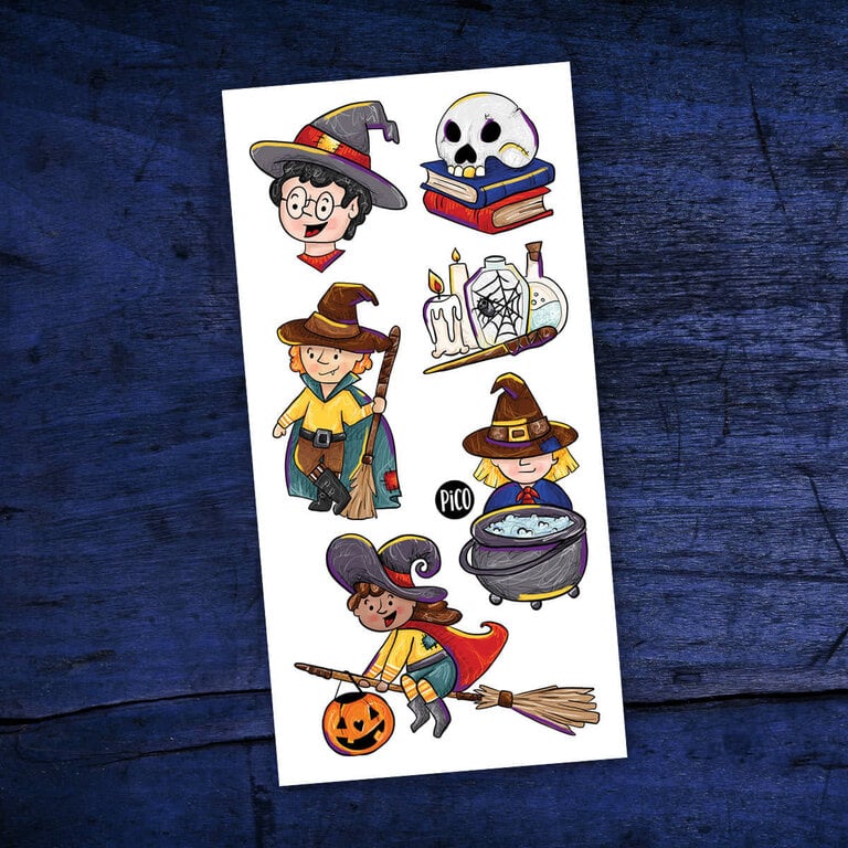 PICO TATOO TEMPORARY TATTOOS - SORCERER'S APPRENTICES