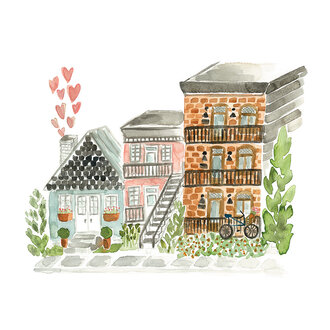 STÉPHANIE RENIÈRE GREETING CARD - MARITHE
