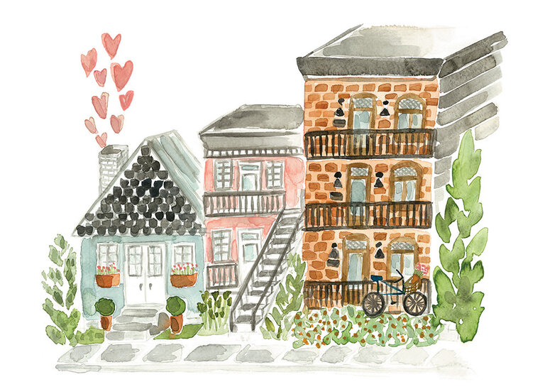 STÉPHANIE RENIÈRE CARTE DE SOUHAITS - MARITHÉ