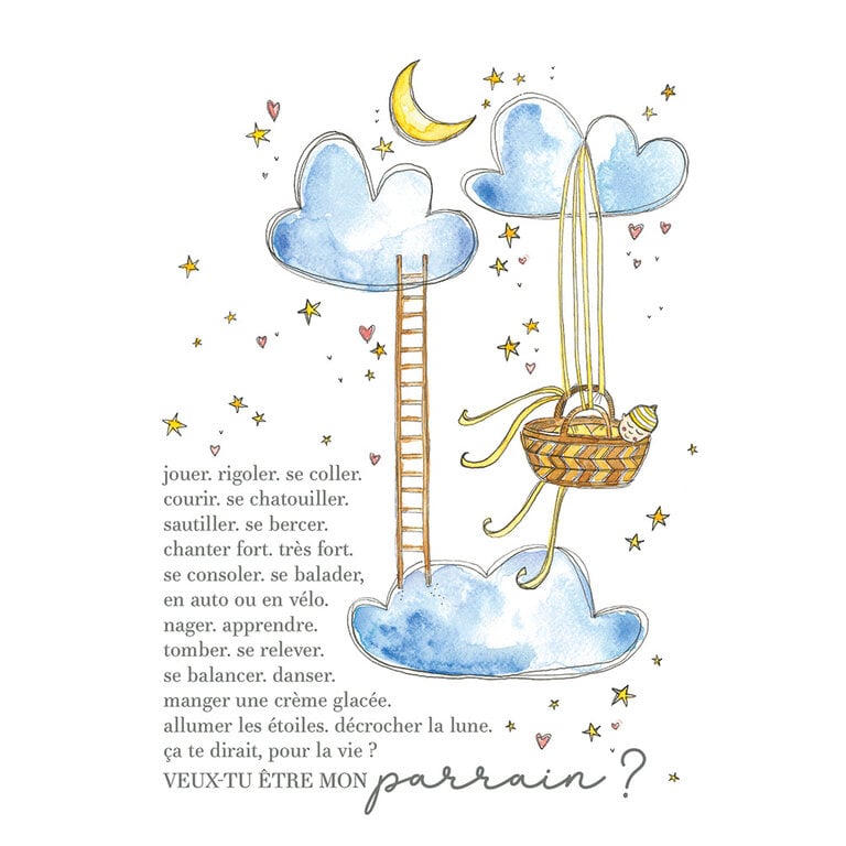 STÉPHANIE RENIÈRE CARTE DE SOUHAITS - LUNA 06