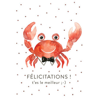 STÉPHANIE RENIÈRE GREETING CARD - CHARLES 01