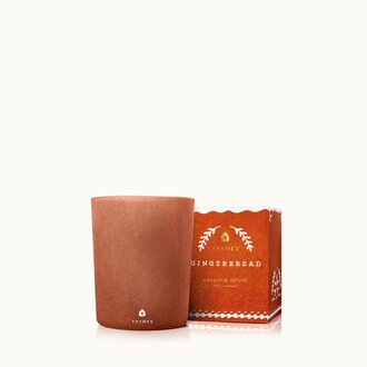 THYMES VOTIVE CANDLE - GINGERBREAD - 2OZ