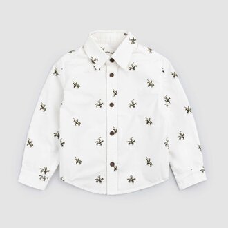 MILES THE LABEL CHEMISE À IMPRIMÉ CHEVALIERS - BLANC