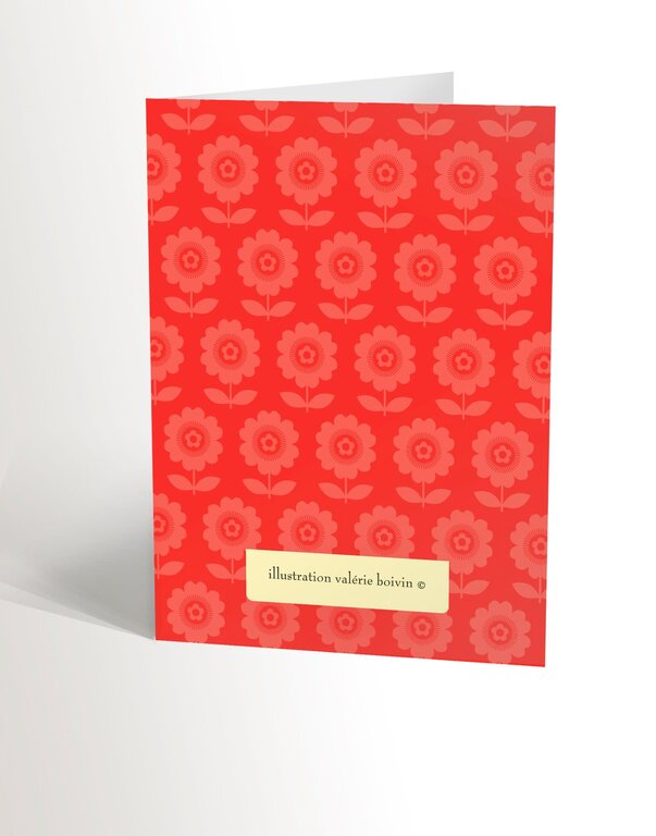 VALÉRIE BOIVIN CARTE DE SOUHAITS - CHA CHA CHA
