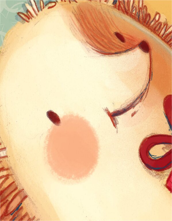 VALÉRIE BOIVIN CARTE DE SOUHAITS - HÉRISSON AU PETIT CHAPEAU