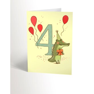 VALÉRIE BOIVIN CARTE DE SOUHAITS - 4 ANS