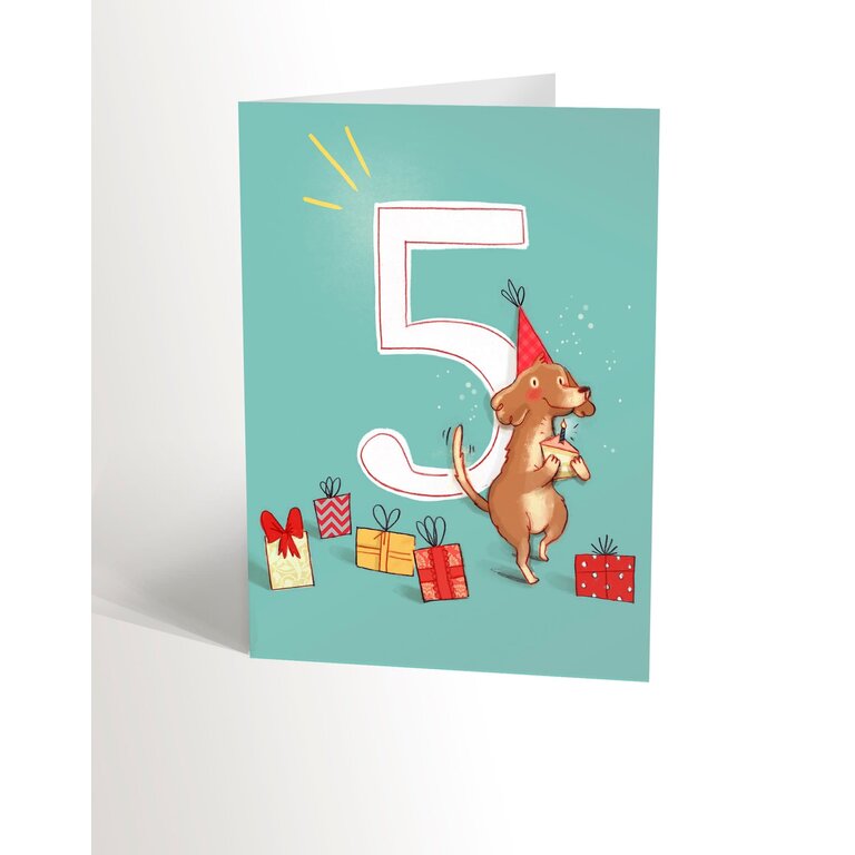 VALÉRIE BOIVIN CARTE DE SOUHAITS - 5 ANS