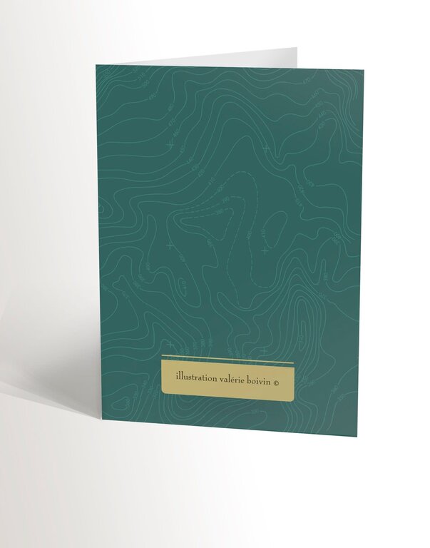 VALÉRIE BOIVIN CARTE DE SOUHAITS - DINO DE FÊTE