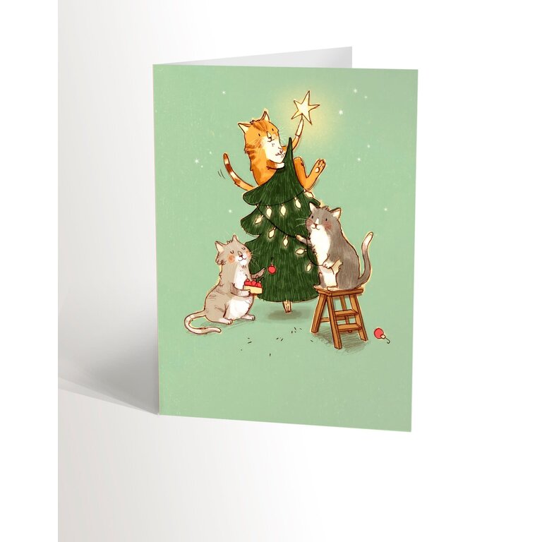 VALÉRIE BOIVIN GREETING CARD - CHRISTMAS TRIO