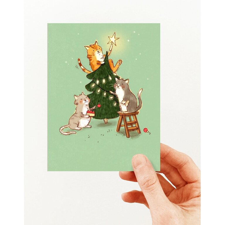 VALÉRIE BOIVIN GREETING CARD - CHRISTMAS TRIO