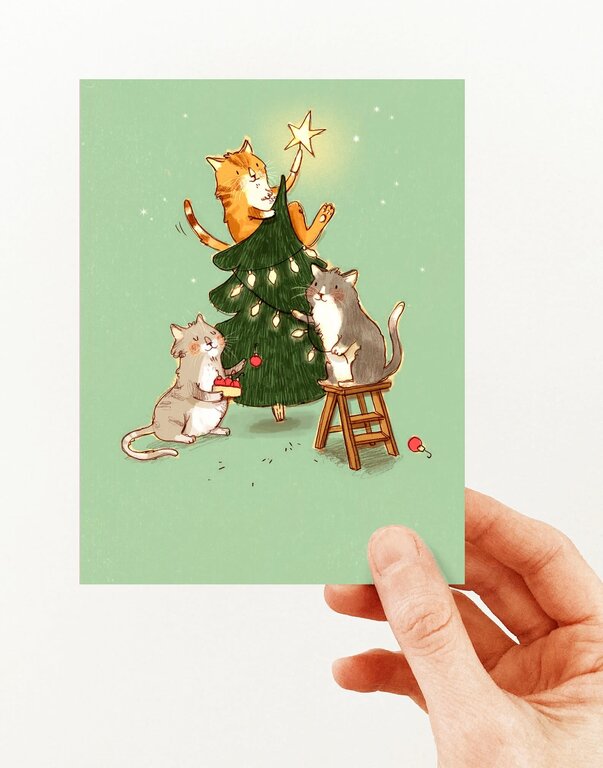 VALÉRIE BOIVIN CARTE DE SOUHAITS - TRIO DE NOËL