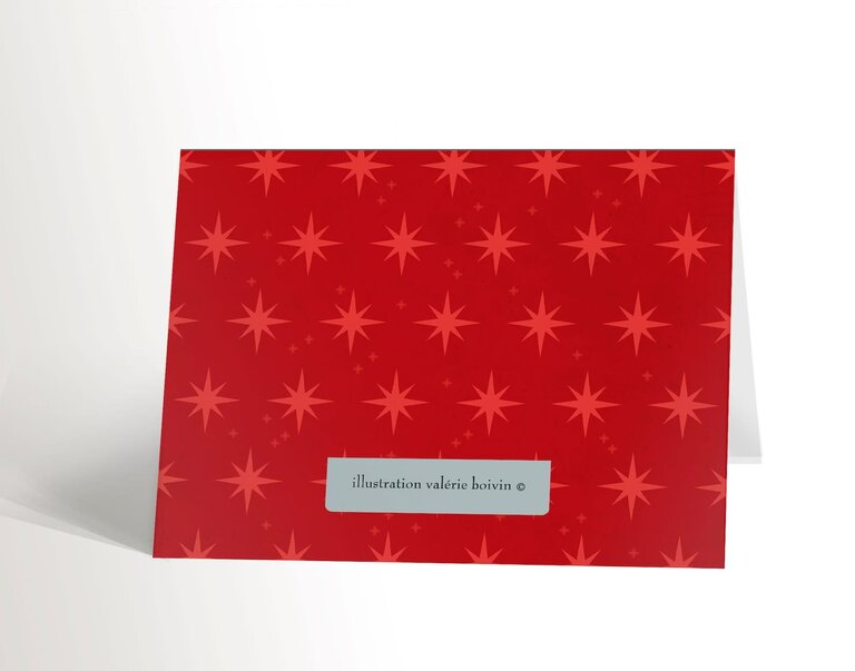 VALÉRIE BOIVIN CARTE DE SOUHAITS - PARADE DE NOËL