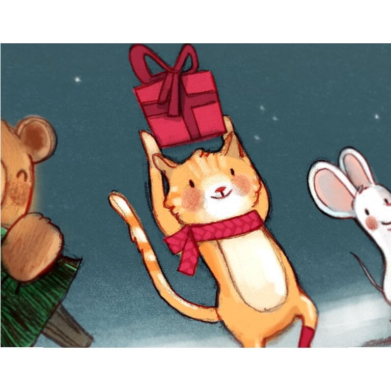 VALÉRIE BOIVIN CARTE DE SOUHAITS - PARADE DE NOËL