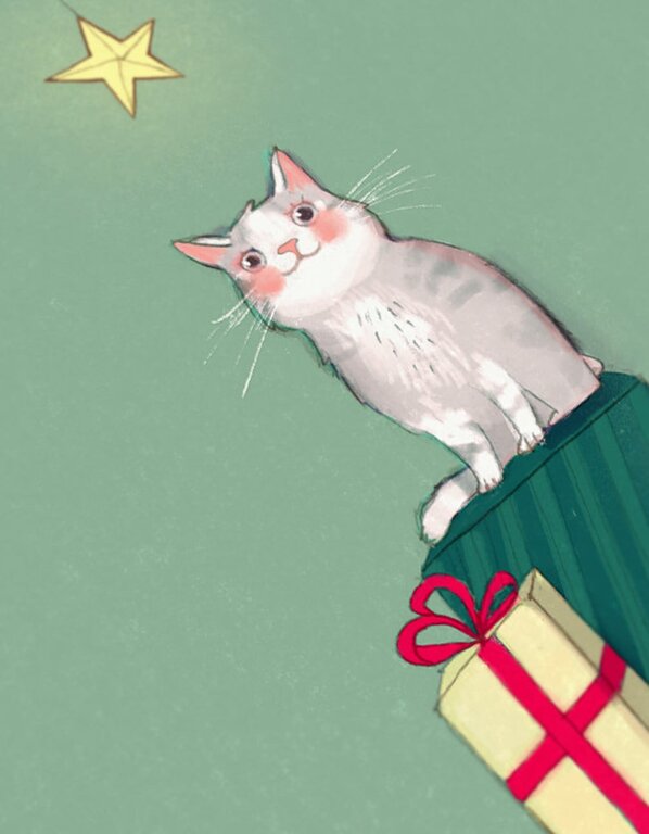 VALÉRIE BOIVIN CARTE DE SOUHAITS - MONTAGNE DE CADEAUX