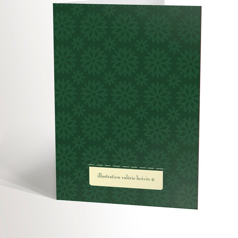 VALÉRIE BOIVIN CARTE DE SOUHAITS - MONTAGNE DE CADEAUX
