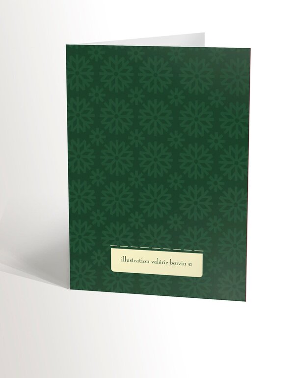 VALÉRIE BOIVIN CARTE DE SOUHAITS - MONTAGNE DE CADEAUX