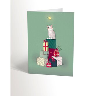 VALÉRIE BOIVIN GREETING CARD - MOUNTAIN OF GIFTS