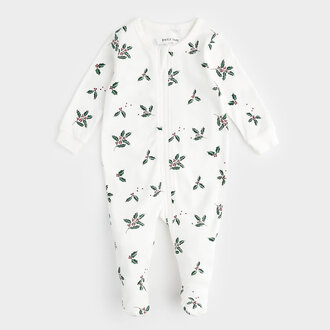 PETIT LEM PYJAMA À PATTES À IMPRIMÉS DE GUI - BLANC