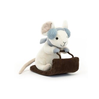 JELLYCAT PELUCHE - SOURIS QUI GLISSE