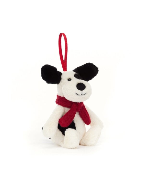 JELLYCAT PELUCHE - ORNEMENT CHIOT BASHFUL