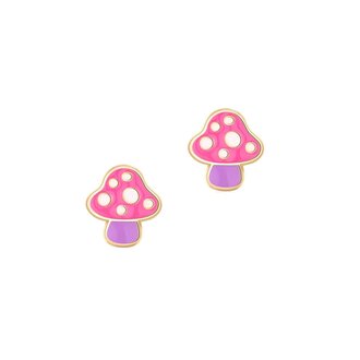 GIRL NATION BOUCLES D'OREILLES - PETIT CHAMPIGNON