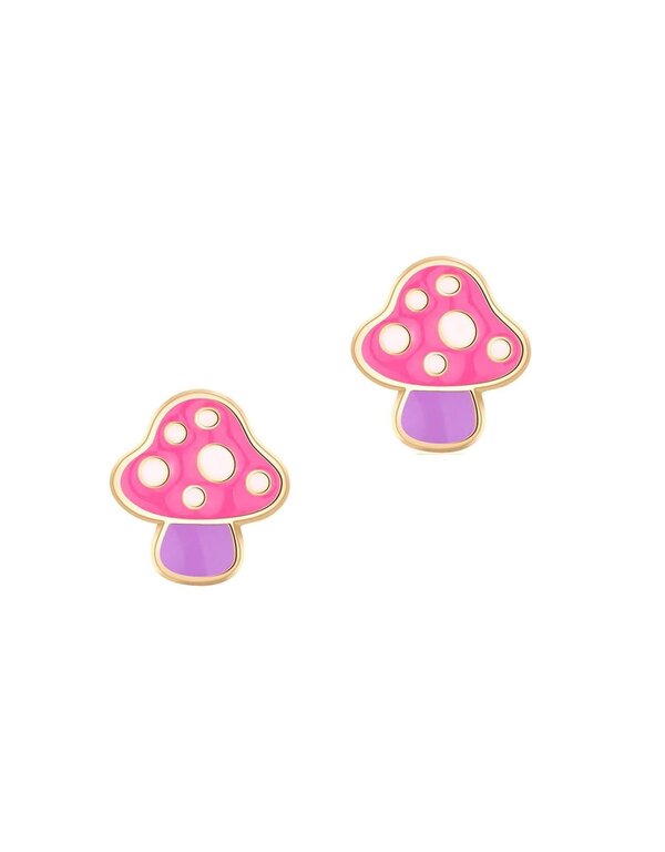 GIRL NATION BOUCLES D'OREILLES - PETIT CHAMPIGNON