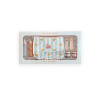 TINY HARLOW COFFRET CADEAU LES ESSENTIELS - CANARD LIGNÉ BLEU
