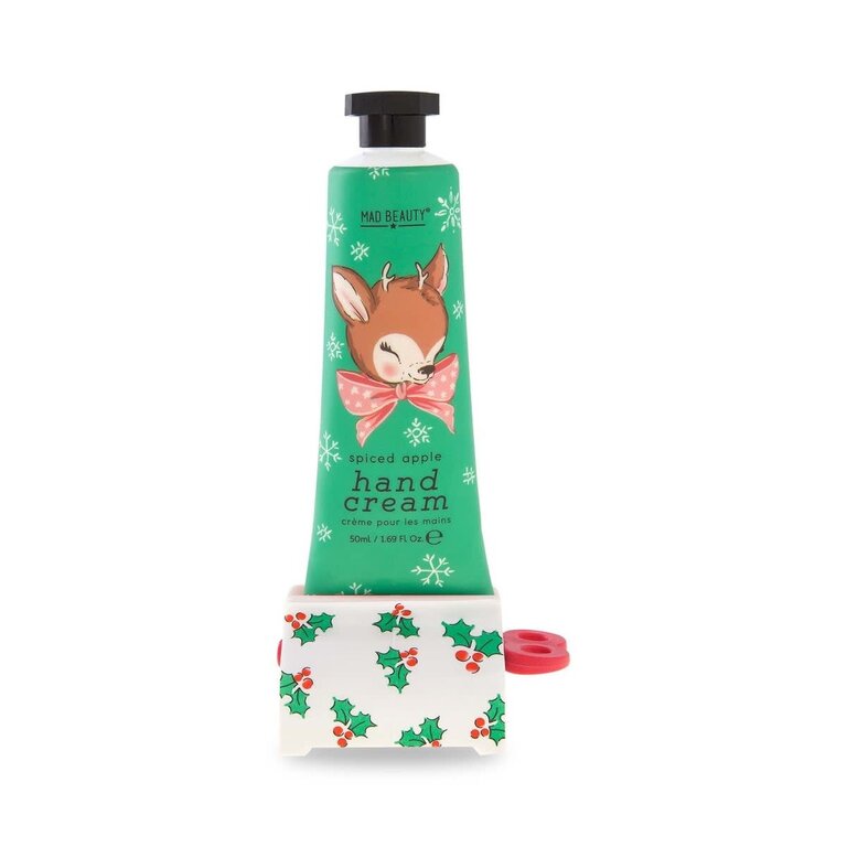 MAD BEAUTY RETRO CHRISTMAS REINDEER HAND CREAM - SPICED APPLE