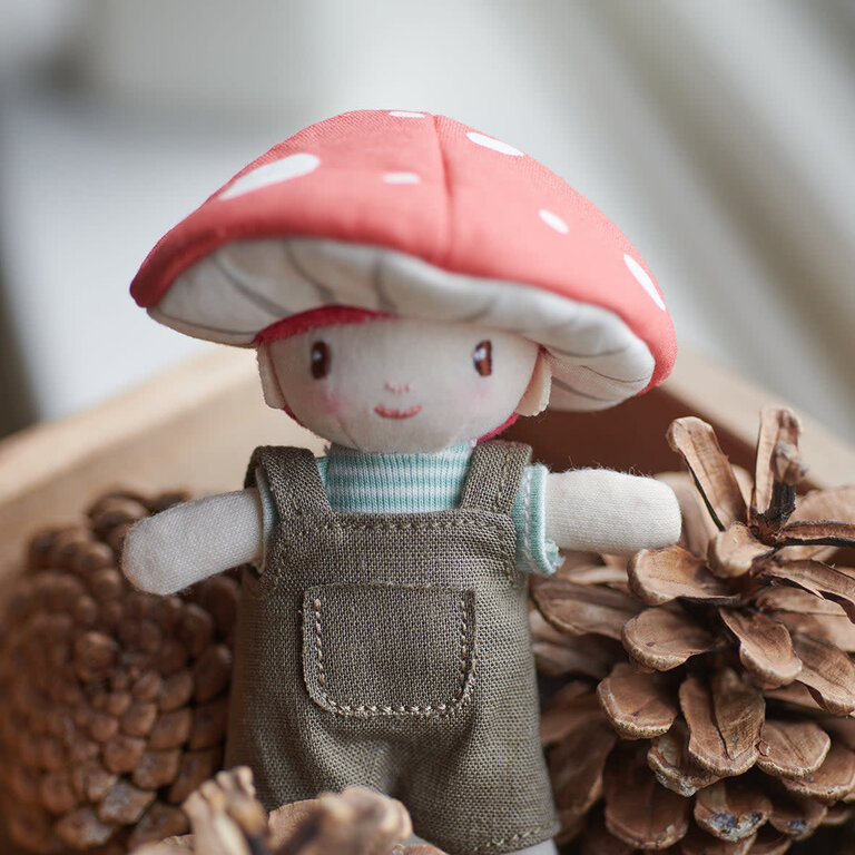 THREADBEAR PETITE POUPÉE LITTLE PEEPS - TOMMY TOADSTOOL
