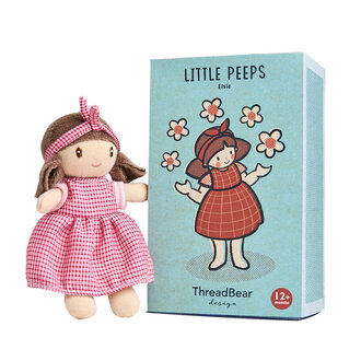 THREADBEAR PETITE POUPÉE LITTLE PEEPS - ELSIE