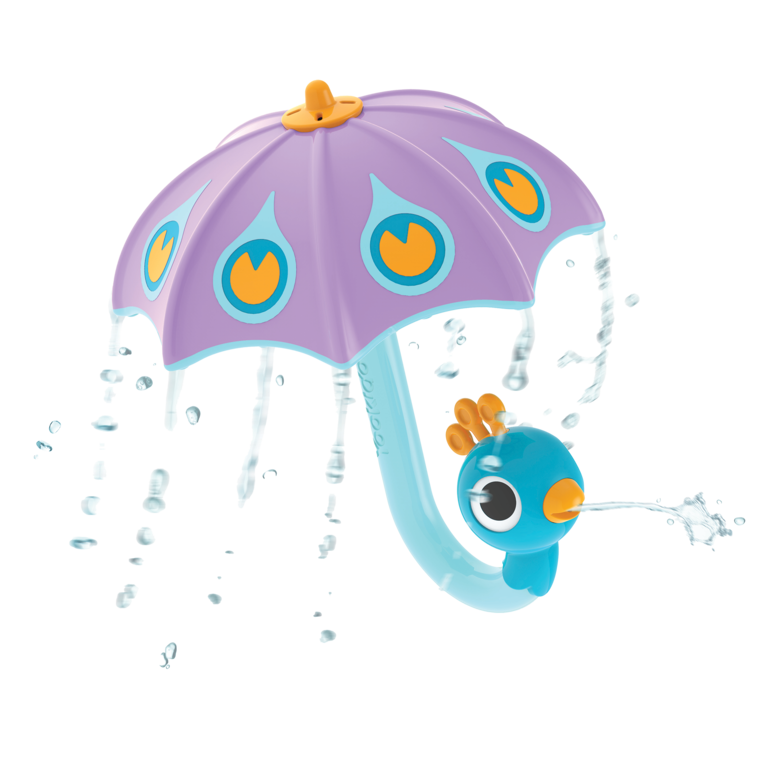 YOOKIDOO JOUET DE BAIN - PLUIE PARAPLUIE PAON