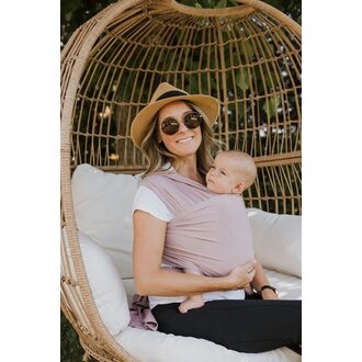 ZAK & ZOÉ ÉCHARPE DE PORTAGE EN BAMBOU - ROSE