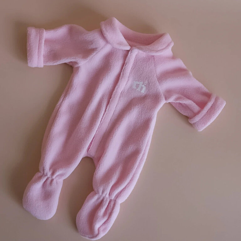 TINY HARLOW PYJAMA À PATTES POUR POUPÉE - ROSE