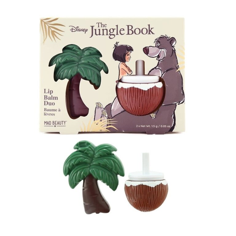 MAD BEAUTY DUO DE BAUMES POUR LES LÈVRES - LE LIVRE DE LA JUNGLE