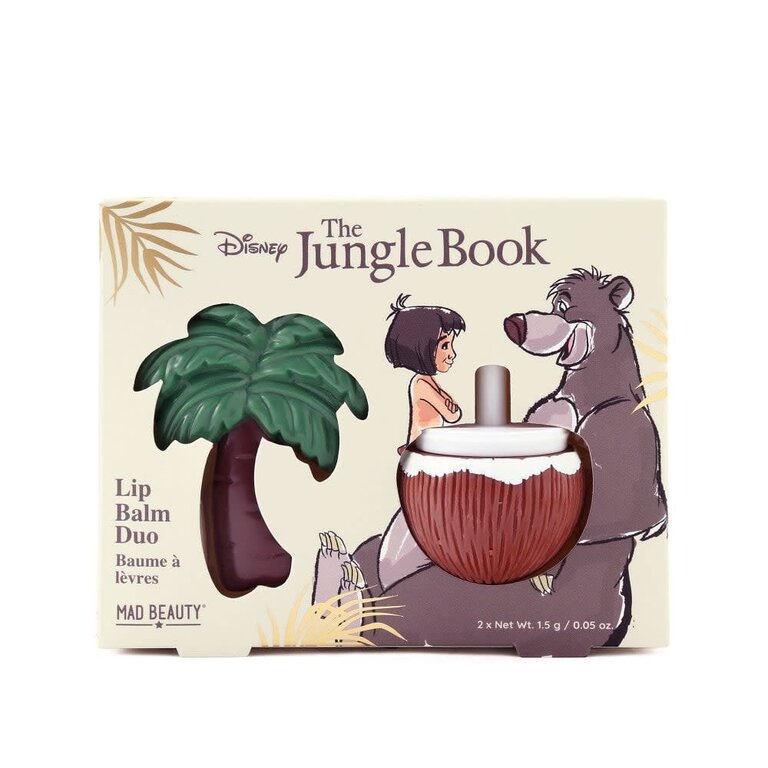 MAD BEAUTY DUO DE BAUMES POUR LES LÈVRES - LE LIVRE DE LA JUNGLE