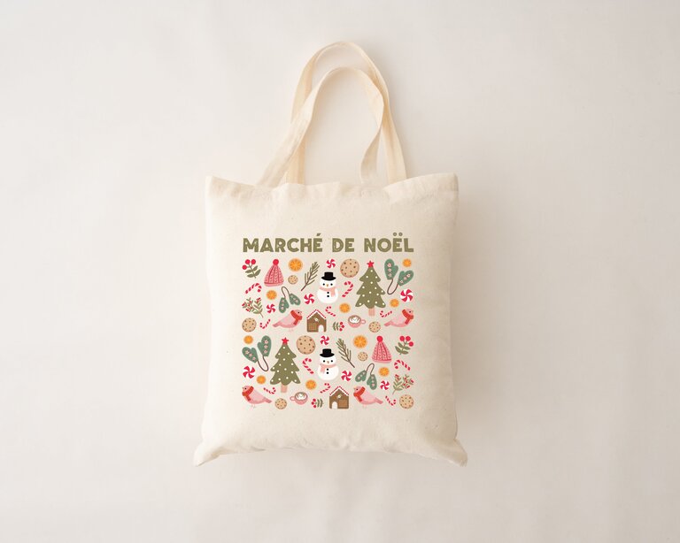 MÖMY SAC RÉUTILISABLE - MARCHÉ DE NOËL