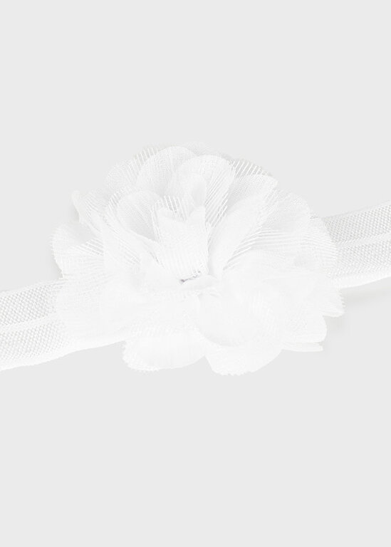 MAYORAL ENSEMBLE SERRE-TÊTE ET PINCE - BLANC