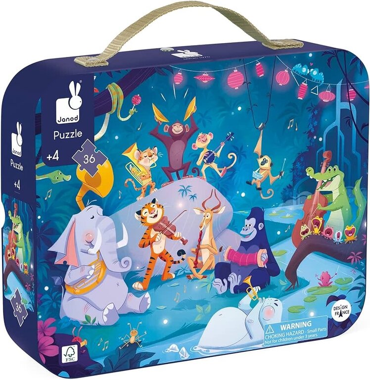 JANOD CASSE-TÊTE 36 PCS - FESTIVITÉS D'ÉTÉ